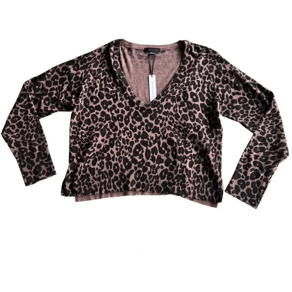 Sanctuary Leopard Print Sweater